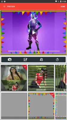 flipagram Video Slideshow photo to video with song android App screenshot 4